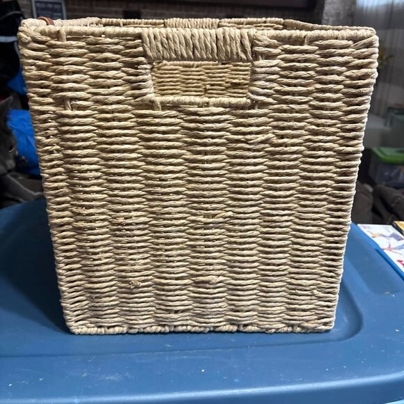 Collapsible Cube Basket and Hanging Car Organizerr - Picture 1 of 3